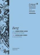 Sieben frühe Lieder 