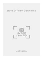 etude En Forme D'invention 