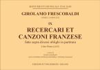 Recercari et canzoni franzese 