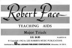 Flash Cards, Major Triads 