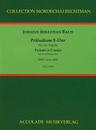 Prelude in F major BWV 29 & 1006 