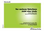 Vor meinem Vaterhaus steht eine Linde - Chorpartitur 