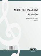 13 preludes for piano op.32 