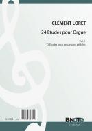 24 Études pour orgue - Vol. 1: 12 Etudes without pedal 