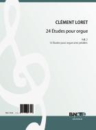 24 Études pour orgue - Vol. 2: 12 Etudes for organ with pedals 