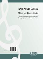 24 easy pieces for organ or harmonium op.53/55 
