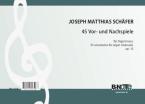 45 short voluntaries for organ or harmonium op.10 