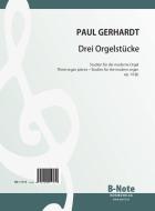Three organ pieces - Studies for modern organ op.14 