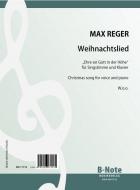 Ehre sei Gott in der Höhe' for voice and piano (organ/harmonium) 