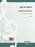 Five improvisations for piano op.148 