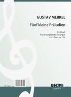 Five small preludes for organ from op.156 