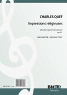 Impressions religieuses - 26 pieces for harmonium op.61 