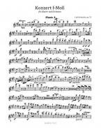 First piano concerto in f minor op.72 (parts) 