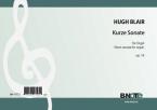 Short sonata for organ in g major op.8 