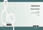 Short sonata for organ in g major op.8 