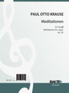 Meditations for organ op. 20 