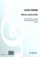 Messe solennelle for SATB choir and organ op.16 