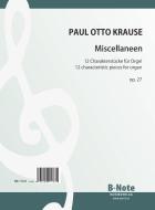 Miscellaneen - 12 characteristic pieces for organ op.27 