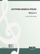 Missa in e for SATB choir and organ 