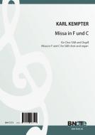 Missa in F und C for SAB choir and organ 