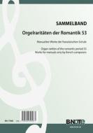 Organ rarities of the romantic period 53: French works for manuals only 