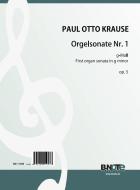 First organ sonata in g minor op.5 