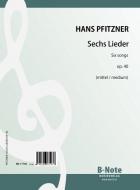 Six songs op.40 (medium) 
