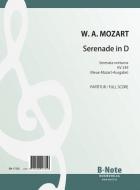 Serenade in D (Serenata notturna) for strings KV 239 
