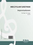 Seven improvisations for organ op.36 