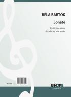 Sonata for solo violin 