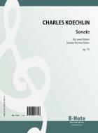 Sonata for two flutes op.75 