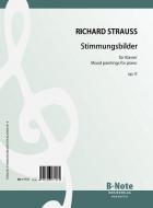 Mood paintings (Stimmungsbilder) for piano op.9 