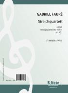 String quartet in e minor op.121 (score/parts) 