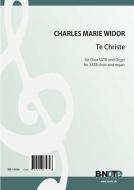 Te Christe for SATB choir and organ 