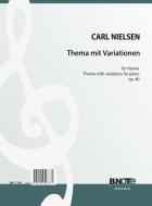Theme with variations for piano op.40 