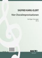 Four chorale improvisations for organ W16 