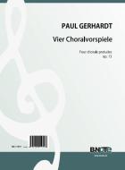 Four choral preludes for organ op.13 