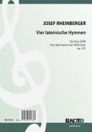 Four latin anthems for SATB choir op.107 