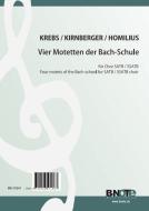 Four Motets of the Bach school for SATB / SSATB choir 
