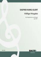 Total abandon for voice and organ op.66/1 