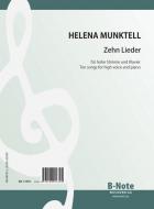Ten songs for high voice and piano 
