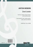 Two songs for choir and instruments op.19 (Full score) 