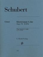 Piano Sonata G major op. 78 D 894 
