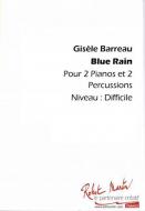 Blue Rain Pour 2 Pianos Et 2 Percussions 