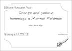 Orange and Yelow 