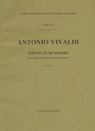 Sonata In E Minor For Violoncello And Continuo Score RV40 FIV#5 T477 