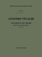 Concerto G Minor Bassoon Strings Continuo Score RV495 Fviii#23 