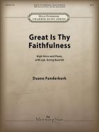 Great Is Thy Faithfulness 