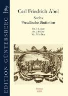 6 Preußische Sinfonien - Nr. 1-3 WKO 37-39 