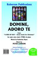 Domine Adoro Te 